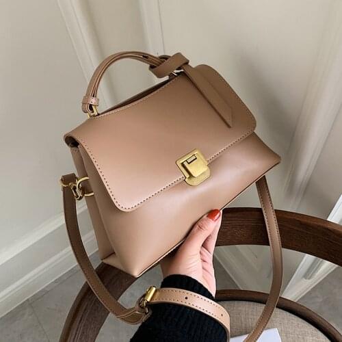 Design PU Leather Handbag For Women 2021 Brand Womens Shoudler Crossbody Bag Luxury Female Messenger Bags Travel