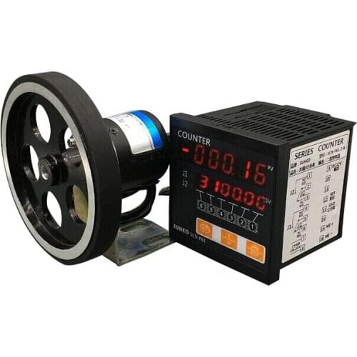Code Wheel Type Electronic Metering Device Rolling Machine Length Measuring Controller Intelligent Digital Display