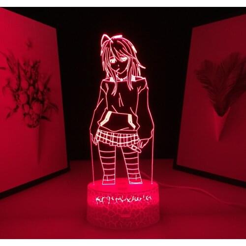Kamisama Kiss Anime Figure Tomoe LED Light for Bedroom Decor Birthday Gift Night Light Manga 3D Table Lamp Kamisama Kiss