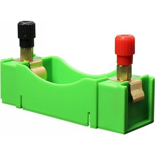 Physical Teaching Aid Strong Adsorption Magnetic ABS Physical Science Battery Holder for Teaching