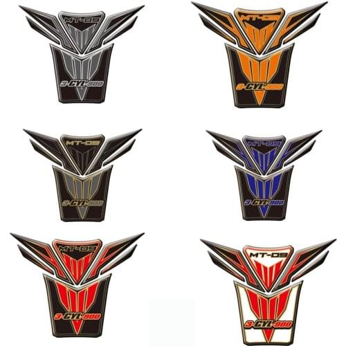 Hot sell Motorcycle Stickers Fuel Tank Sticker Fishbone Protective Decal Sticker Case Tankp For Yamaha MT09 2013 14 15 MT-09