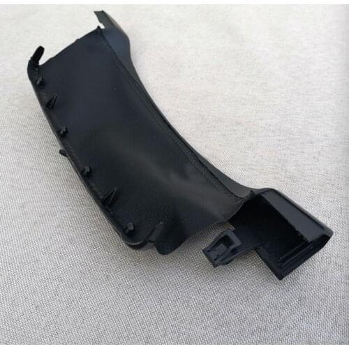 Combination Switch Cover Leather Steering Wheel Panel Black Instrument Frame Panel For EOS 2007-2016