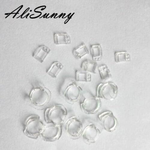 AliSunny 50set Front Camera Lens for iPhone 6 6S Plus 5S 5 Proximity Sensor Plastic Holder Clip Bracket Replacement Parts