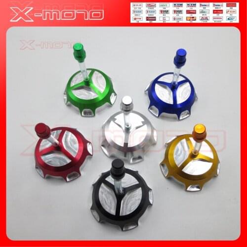 CNC Gas Fuel Tank Cap Cover For Pit Bike XR CRF50 70 KAYO Xmotor SDG DHZ SSR Coolster TaoTao DemonX WPB Orion M2R Lucky MX