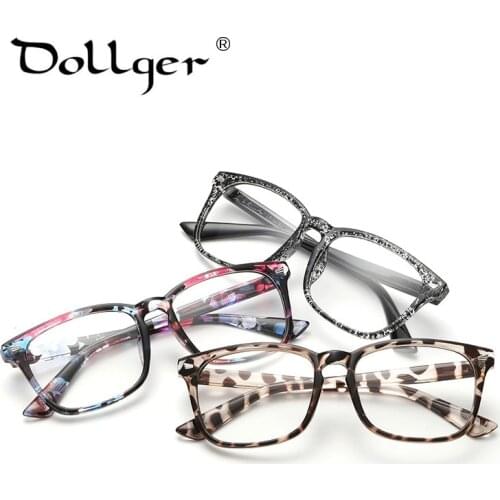 Dollger Glasses Frame Women Men Colour Computer goggles Optical Eyeglasses Clear Lens Spectacles Customize Myopic Eyewear Frame