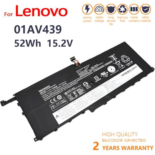 Genuine Original 01AV439 Laptop Battery For Lenovo ThinkPad X1 Carbon Gen 4 (2016) X1 Yoga 1st(2016) SB10F46467 00HW029 00HW028