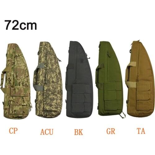Tactical 72CM Rifle Bag Airsoft Gun Bag Case Backpack Heavy Duty Sniper Carbine Shotgun Carry Bag Hunting Accessories