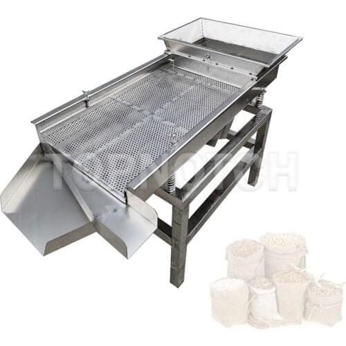 220Vplastic Granules Sieving Machine Corn Soybean Rapeseed Wheat Food Sieve Machine Vibration Screening Machine