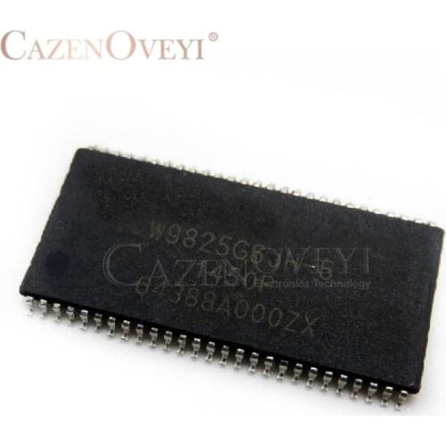 5pcs/lot W9825G6JH-6 W9825G6JH TSOP-54 In Stock