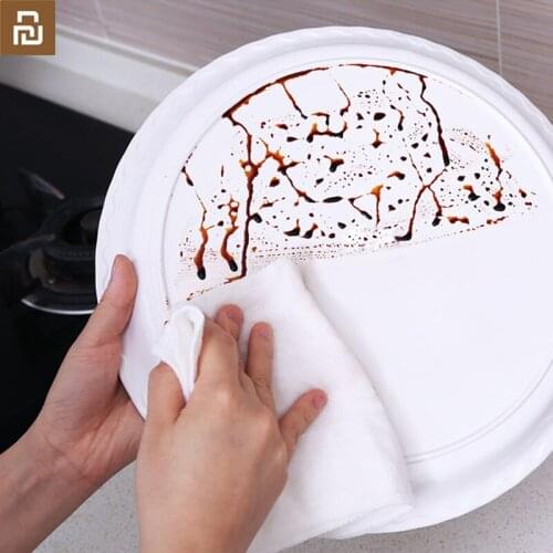 Youpin 5-layer soft rag 3 pieces Strong water absorption efficient decontamination Clean and hygienic new arrival