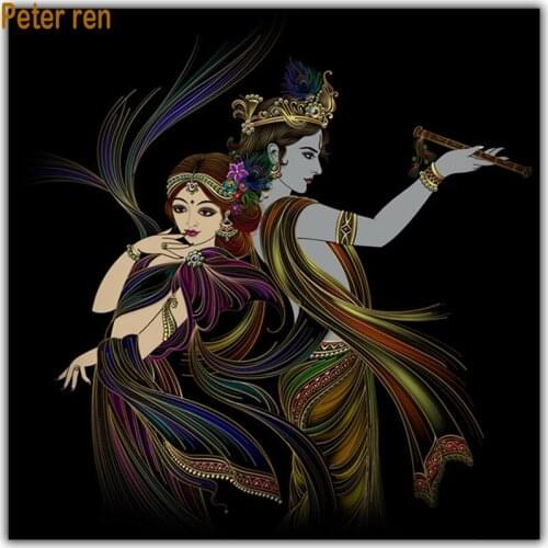 Peter ren Diamond painting cross stitch Arts and Crafts home decor Full round\square diamond mosaic embroidery "Beautiful girl"