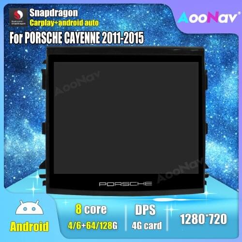 2 Din Android Car Multimedia Radio For Porsche Cayenne 2011-2015 GPS Navigation 4G WIFI Wireless Carplay 64G 128G Stereo Reciver