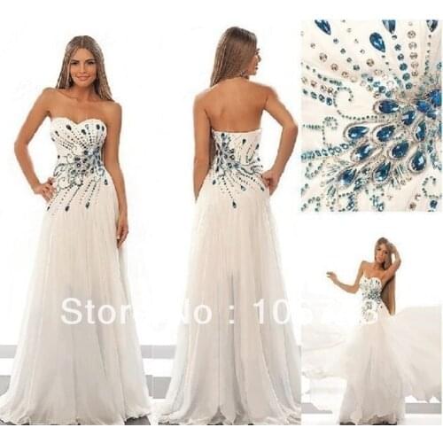 Free shipping 2020 feest bandazowa New Pattern Rhinestone Bead Chiffon Beach Custom size Bespoke Wedding Dresses