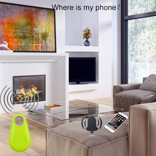 Mini Anti Lost Alarm Wallet KeyFinder Bluetooth Kids Pet Dog Cat Wallet Bag Tag Locator Tracker