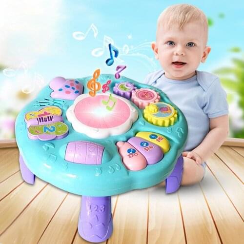 2019 new multifunctional music learning table story nursery rhyme music learning table early education