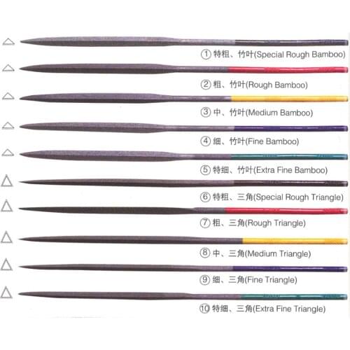 15Pcs 140MM/200MM Assorted Shaped Jewelers Needle File Set Super Fine Cut Tools