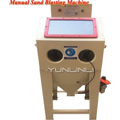 Sand Blasting Machine Manual Type Electric Sandblaster Metal Mould Descaling Surface Treatment CJ6050