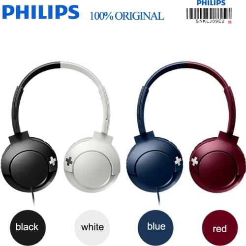 Philips SHL3075 Professional Bass Earphopne with Wire Control Noise Reduction Headband Style for Galaxy 8 Official Verification