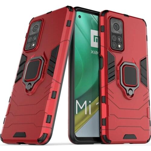 Shockproof Bumper For Xiaomi Mi 10T Case For Xiaomi Mi 10T 9T Note 10 Lite Cover Stand Protective Phone Cover For Xiaomi Mi 10T