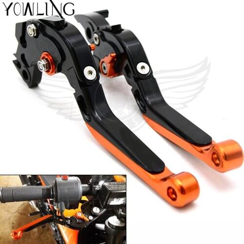 Motorcycle CNC Brake Clutch Levers Adjustable Levers For 690 SMC SMCR R 2014 2015 2016 motorbike Levers handle