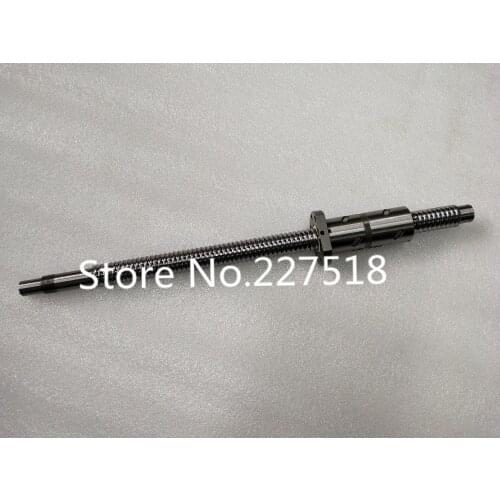 Ball screw RM2505 400 450 500 550 600 650 700 800 900 1000 1500mm ballscrew with Double ball nut BK/BF20 end machined CNC parts