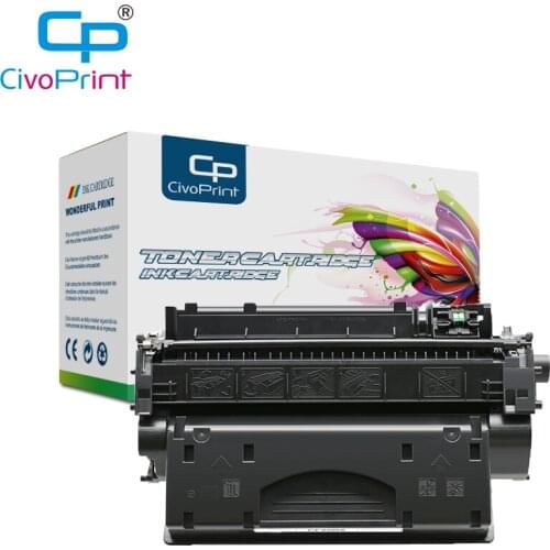 Civoprint 05X (CE505X) 05X Compatible black Toner Cartridge for HP LaserJet P2050 P2055n P2055dn P2055X printer 6500 pages