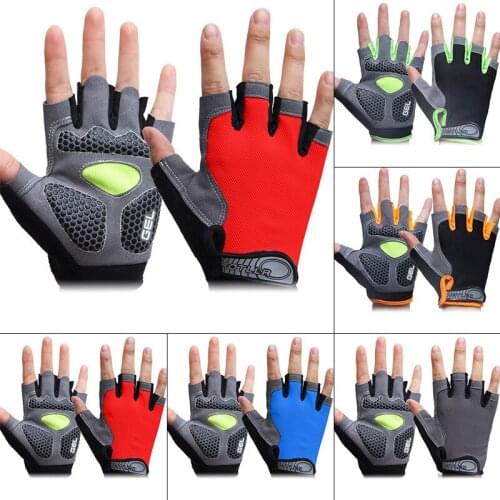 MTB Cycling Bicycle Brand New High Quality Durable Material Unique Design Comfortable Bike Motorcycle Sport Half Finger Gloves