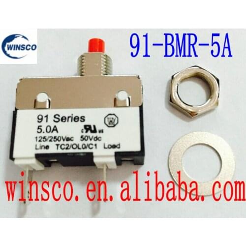 91-BMR-5.0A 100% NEW KUOYUH 91-5A CIRCUIT BREAKER 91 SERIES 5A