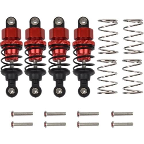 4pcs Aluminium Shock Absorber/Damper for Tamiya TT-02 TT-01 TT01/TT02 M05 M06 1/10 RC Drift Cars