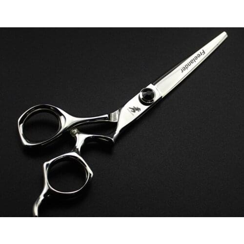 6 Inch Salon Cutting Thinning Curved handle Hair Scissors Cut Hair Makas Barber Thinning Shears Hairdressing Scissors