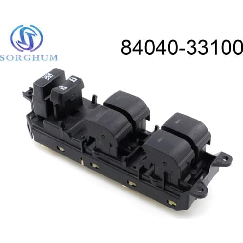 84040-33100 Left Front drive Master Electric Power Window control Switch For Toyota Camry Prius Land Cruiser Prado 8404033100