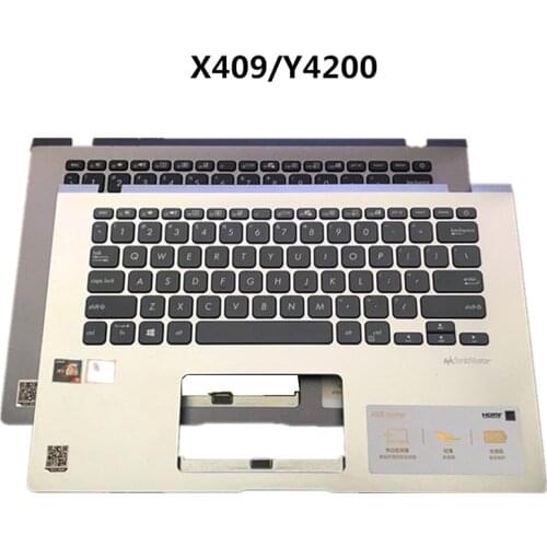 Laptop/Notebook US Keyboard Case/Cover/Shell for Asus Vivobook 14 X409 X409F Y4200 Y4200F Silver/Gray