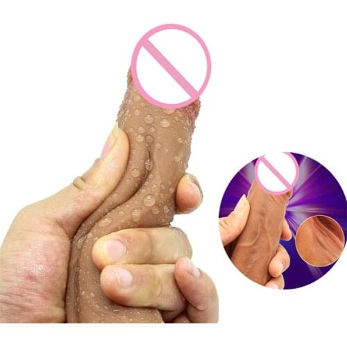 Huge Realistic Dildo Flexible Penis Dick With Suction Cup Strap-on Female Masturbation Dildo Sex Toys For Women Lesbain Sex Toy
