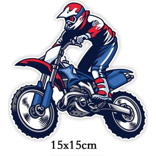 LLY-0900 Suitable for All Kinds of Cars Motocross Ride The Bike Colorful Car Sticker PVC New Design Fashion Cool Style Decals