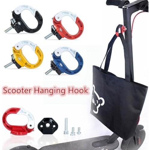 Electric Car Hooks Aluminum Alloy O-hook Motorcycle Modification Parts Electric Hook Bicycle Scooter Bike Hook Front U2J3