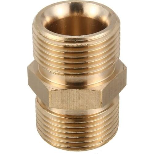 M22/14mm Hose Pipe Fitting Water Connector Male Outlet Adaptor Pressure Hose Outlet Garden Water Connectors