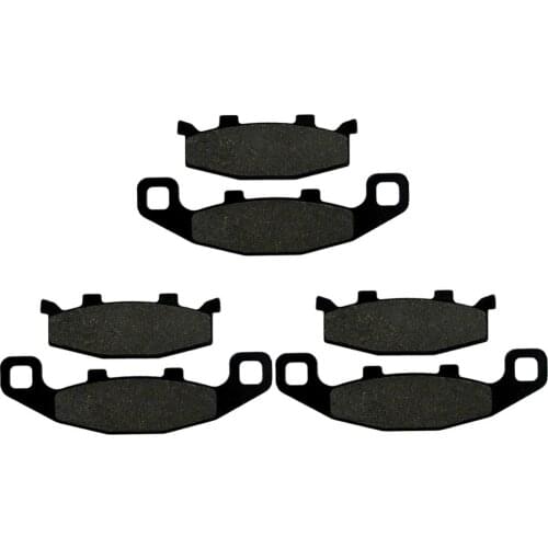 Motorcycle Front and Rear Brake Pads for KAWASAKI GPX 600 GPX600R ZX600 1988-1996 GPX 750 GPX750 ZX750 1987 1988 1989