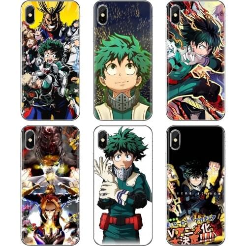 Soft Transparent Shell Case My Hero Academia For Samsung Galaxy A3 A5 A7 A9 A8 Star Lite A6 Plus 2018 2015 2016 2017