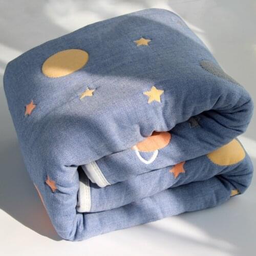 Soft Breathable Baby Blanket Newborn Product 10 Layers Muslin Cotton kids Blanket Newborn Baby Bath towel Swaddle Wrap 120*150cm