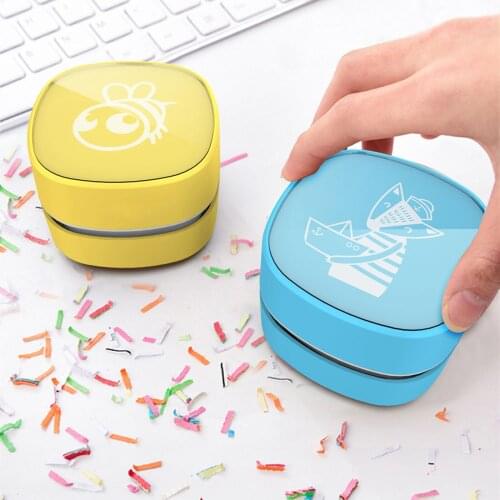 Desktop Vacuum Cleaner Home Office Table Dust Crumb Collection Cleaner With Temperature Control 360º Rotatable Mini Vacuum