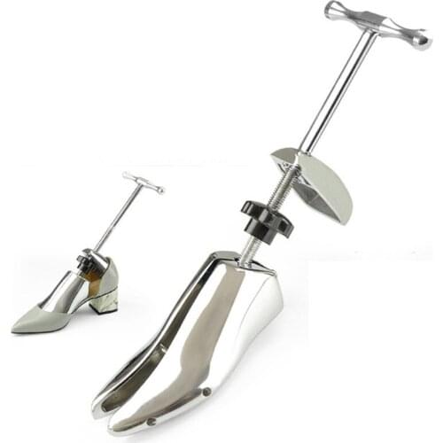 1 Piece Metal Shoe Stretcher Aluminum Alloy Shoe Trees For Men Women Adjustable Expander Vintage Shoes Tree Rack Hand Tool Parts