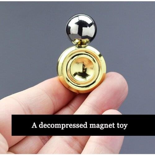 Hand Fidget Spinner Magnet Yo-Yo Fingertip Gyro Anti Stress Artifact EDC Finger Adult ADHD Toys Mens Gift