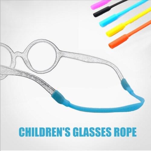 Silicone Eyeglasses Chains Holder For Childern Sunglasses Chains Neck Lanyards Strap String Rope Eyewear Chain