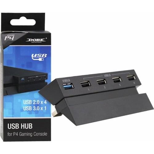 5-Port USB Hub for PS4 High Speed Charger Controller Splitter Expansion Adapter High Speed Hub Adapter In Stock