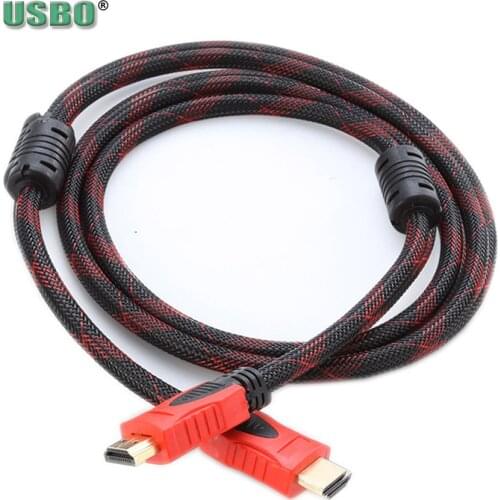 High Speed 5ft 10ft 16ft 1.5M 3M 5M 10m 15m 20m plated 1.4V HDMI Cable male to male adapter M/M 1080p 3D for HD TV LCD LED PS3