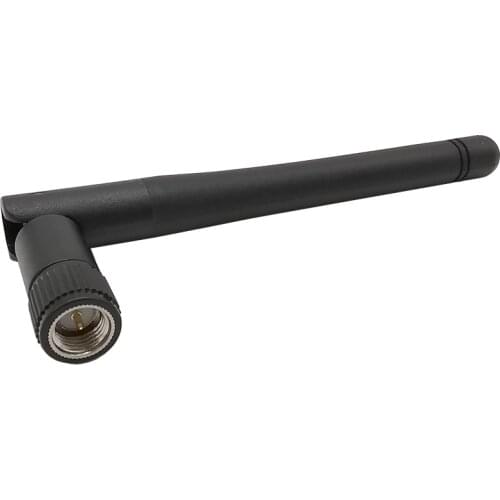 ALLiSHOP 2400MHZ 2.4GHz 3dbi Wifi Antenna Sma Male (Pin) Interface Omni-Directional for Wireless Router Wireless PCI Card