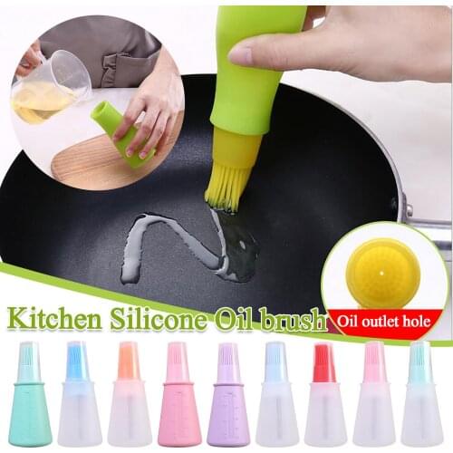 1pcs Kitchen Accessories Tools Silicone Oil Brush Kitchen Tools Basting Brushes Cake Butter Bread Pastry Brush Kitchen Gadgets