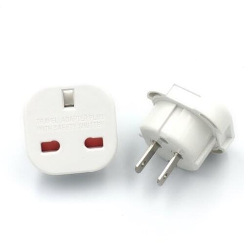 500 pcs US AU Plug 16A British Outlet Adapter British UK To US Travel Adapter Electric Plug Japan Power Sockets AC Converter
