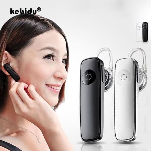 Kebidu wireless bluetooth 4.0 earphones Mini stereo headset headphone with microphone For xiaomi For iphone For all phone