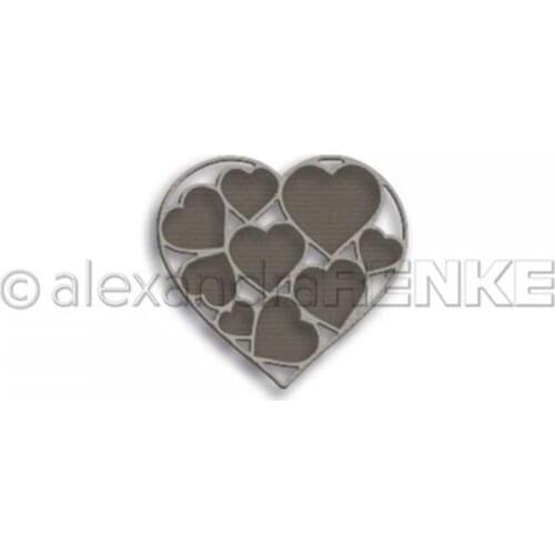 CH 2021 New Arrival Heart Metal Cutting Dies For Scrapbooking DIY Cards Stencil Paper Craft Handmade Album